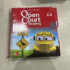 Open Court Reading Teacher Edition, Volume 1, Grade K by McGraw Hill (2015,…