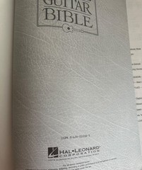 BABY BOOMER’S GUITAR BIBLE music book, guitar tabs for 35 classic songs