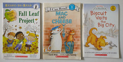 Lot of 3 Stage 1 Learning to Read Children’s Books Scholastic