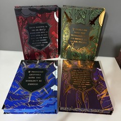 The Legends of Thezmarr Complete series 1-4 HAND SIGNED Book 1 Moonlight Box
