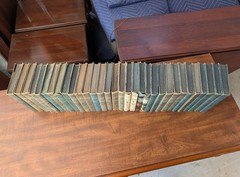Lot of 32 Vintage 1930-1961 Nancy Drew Mystery Detective Books, Cloth Bound HC