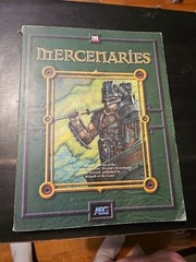 Mercenaries AEG 8511 D20 System Book RPG Fantasy Role Playing 2002 Alderac