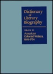 American Colonial Writers, 1606-1734 : Colonial American Writers
