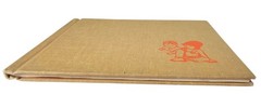 Vintage Books Lot of 4 for Staging Props Home Decor Orange Yellow Purple Beige