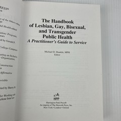 Handbook of Lesbian, Gay, Bisexual, and Transgender Public Health by Shankle PB