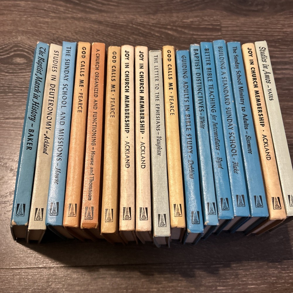 Lot 17 Convention Press Southern Baptist Church Sunday School Bible Study 50’s