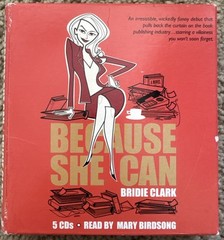 Because She Can by Bridie Clark audiobook 5-CD Mary Birdsong Hachette Audio