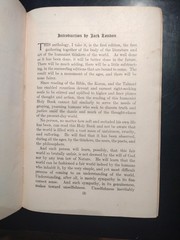 THE CRY FOR JUSTICE An Anthology of Social Protest. Editor Upton Sinclair. 1915