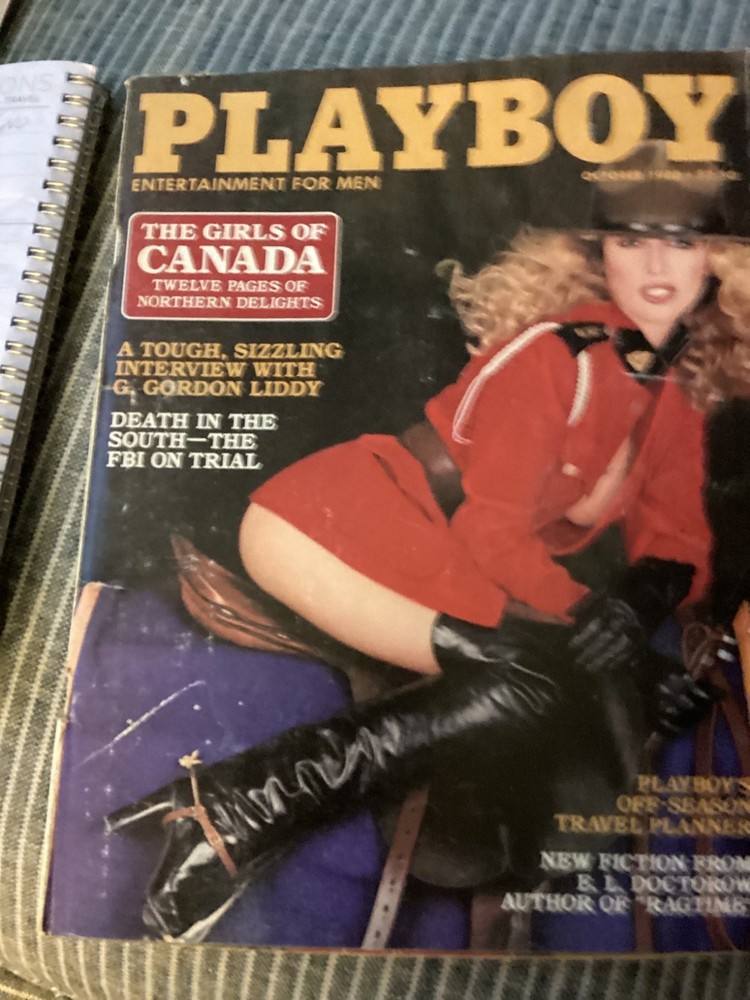 Vintage Playboy Magazine October 1980