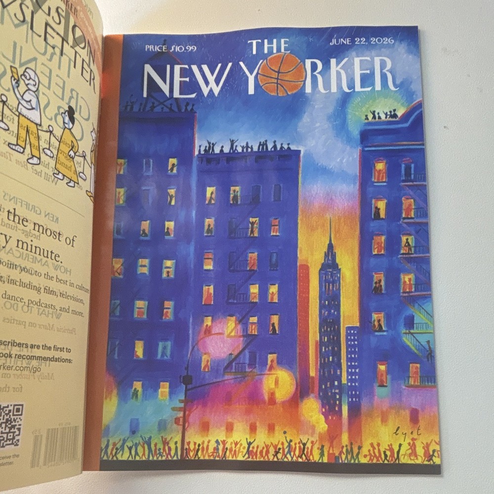 The New Yorker June 22 2026 Knicks Game 4 Comeback Cover NBA Finals Rare
