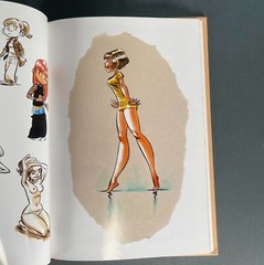 Rare Sealed 2009 Mathieu Reynes Painted Girls Sketchbook Brandstudio 1st Ed.