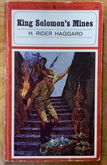 King Solomon’s Mines by H. Rider Haggard – vintage 1966 adventure classic pb