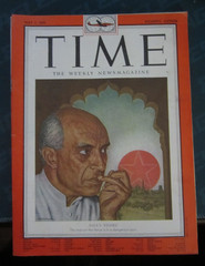 Time Magazine May 1951 Asia’s India Jawaharlal Nehru No Label Newsstand