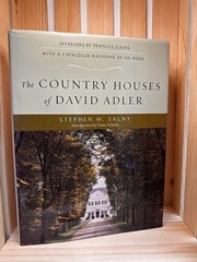 Country Houses of David Adler by Stephen M. Salny and Franz Schulze- NEVER USED