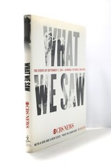 What We Saw: The Events of September 11, 2001 (2011, Hardcover) + Bonus DVD