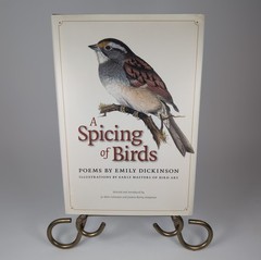 A Spicing of Birds Poems Emily Dickinson Driftless Series Birdwatching VERY GOOD