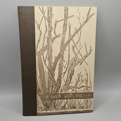 A Walk With Me, Gwen Frostic, Poetry, 1st Edition, Hard Cover (1958) Rare Book