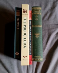 Epic Saga Book Lot – Beowulf, Edda, Volsungs, Old English Germanic