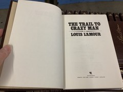 LOUIS L’AMOUR Leatherette HC Books BANTAM WESTERN Choose from Dozens