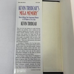 Kevin Trudeau’s Mega Memory by Kevin Trudeau HC First Edition Like New 1995