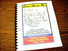 Gilbert American Flyer – Steam Locomotive Exploded Parts Views Reference Book