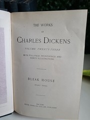 Charles Dickens Works Vintage Hardcover Book Set Lot of 13 Volumes Collier