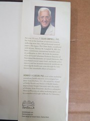WHOLE Rethinking Science Nutrition T. Colin Campbell 2013 First Ed BenBella
