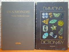 Diamond Dictionary Robert Gaal GIA HC 2nd Ed + 1966 Diamonds: Famous Notable