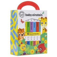 Baby Einstein – My First Library Board Book Block 12-Book Set – First Words, …