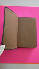 NIV Holy Bible Tyndale House Compact Brown Pink Floral OOP Imitation Leather