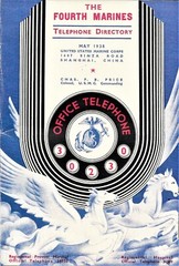 THE FOURTH MARINES TELEPHONE DIRECTORY: Shanghai, China, 1936