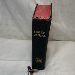 SAINT ANDREW DAILY MISSAL 1953 Dom Gaspar Lefebvre Lohmann Co. Vintage