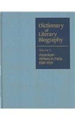 American Writers in Paris, 1920-1939 Hardcover