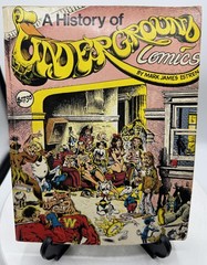 Vintage 1989 History Of Underground Comics Mark James Estren PB Ronin