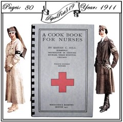 1911 A Cook Book For Nurses Vintage Cook Book 80 Pages