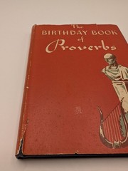 The Birthday Book of Proverbs David Mckay Company PA / Washington Square pocket4