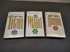 John Varley Gaea Trilogy Titan Wizard Demon Complete Paperbacks- GOOD
