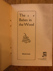 The Babes in the Wood Cupples & Leon Twilight Series Printed in England