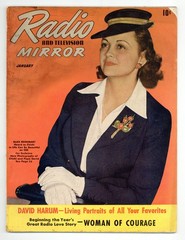 Radio and Television Mirror Magazine Vol. 17 #3 VG- 3.5 1942