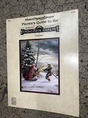Player’s Guide to the Forgotten Realms AD&D 2nd Edition 1993 TSR #2142 Rpg Book