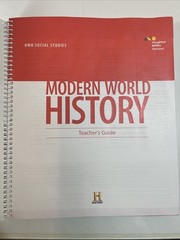 HMH Social Studies: MODERN WORLD HISTORY (Vol 4) – Spiral-bound, by Hmh – Good