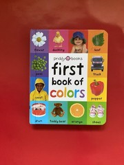 Priddy Books First Book of Colors Board Book 2019 English Under 2 Years