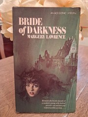 BRIDE OF DARKNESS By Margery Lawrence Ace Gothic Romance Paperback From 1973