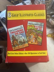 Great Illus. Classics 6 Volume Boxed Set Hardcover. Brand New