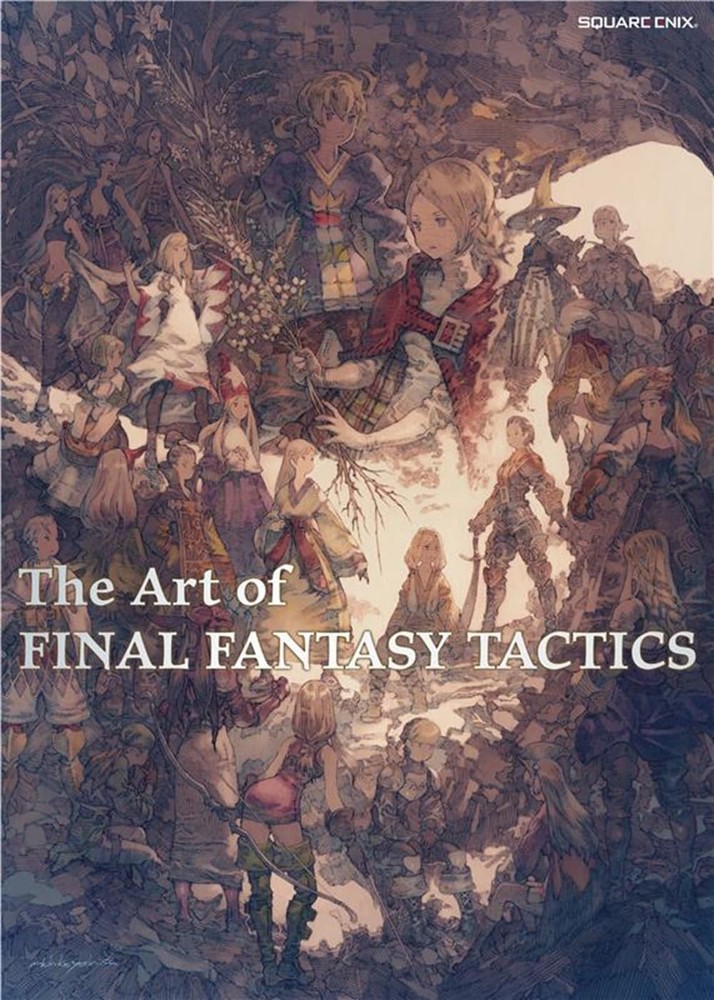 THE ART OF FINAL FANTASY TACTICS ART BOOK LARGE SIZE JAPAN OFFICIAL SQUARE ENIX