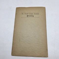 vtg 1940 Printing Booklet Douglas McMurtrie Limited 300 Australia Typography