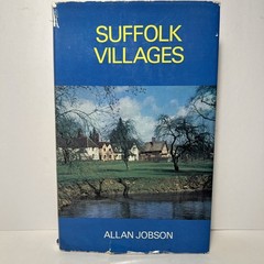 Suffolk Villages by Allan Jobson (Hardback, 1971-1st) East Anglia, Anglian HB/DJ