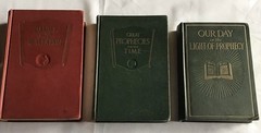 3 PACIFIC PRESS BOOKS, OUR DAYIN LIGHT OF PROPHECY, GREAT PROPHECIES..& DAN.&REV