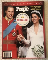 A ROYAL MARRIAGE ☆ People Anniversary Edition Magazine 2021 ☆ WILLIAM & KATE