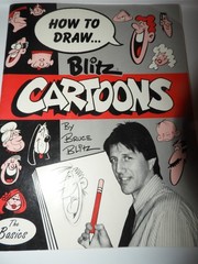 How to Draw Blitz Cartoons The Basics Bruce Blitz 1991 SC w/3 transparencies